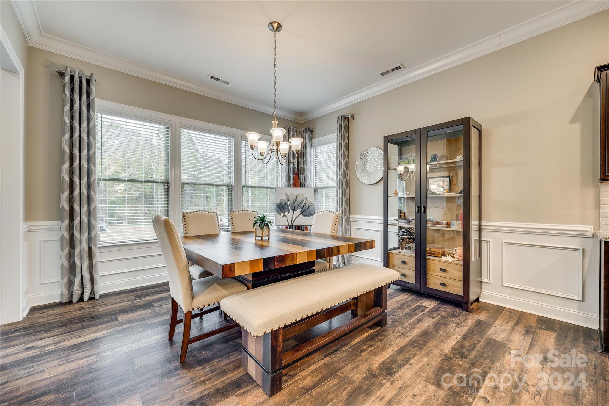 1156 Castle Road Fort Mill, SC 29707 - Photo 16 of 34 a dining room with furniture and window