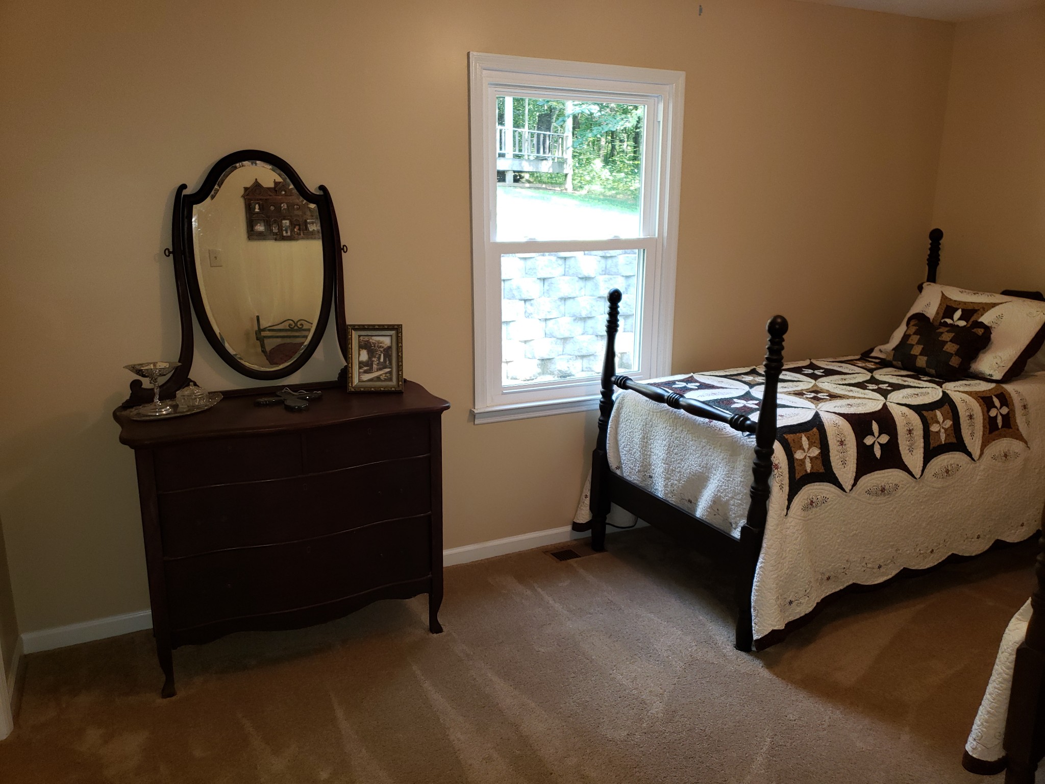 55 Short Creek Road Dellrose, TN 38453 - Photo 16 of 34 a bedroom with a bed and a window