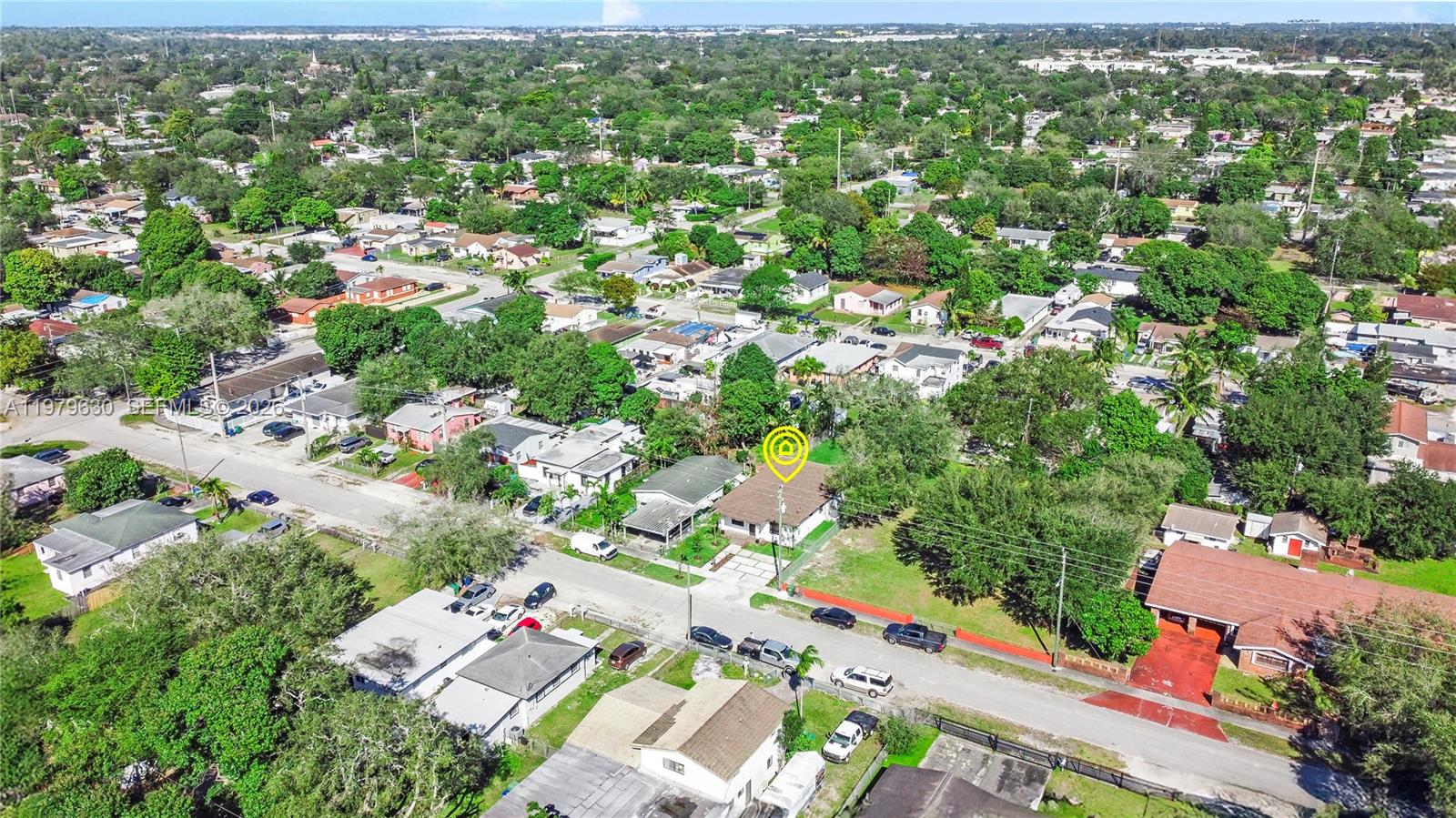 1735 Northwest 84th Street Miami, FL 33147 - Photo 23 of 26 an aerial view of residential houses with outdoor space