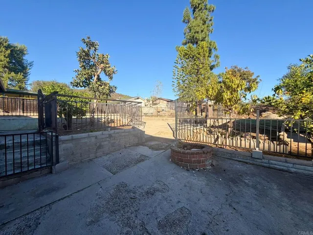 a view of outdoor space and deck