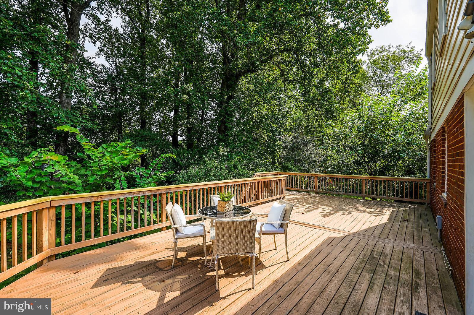 3909 Adams Drive Silver Spring, MD 20902 - Photo 37 of 49 Expansive deck