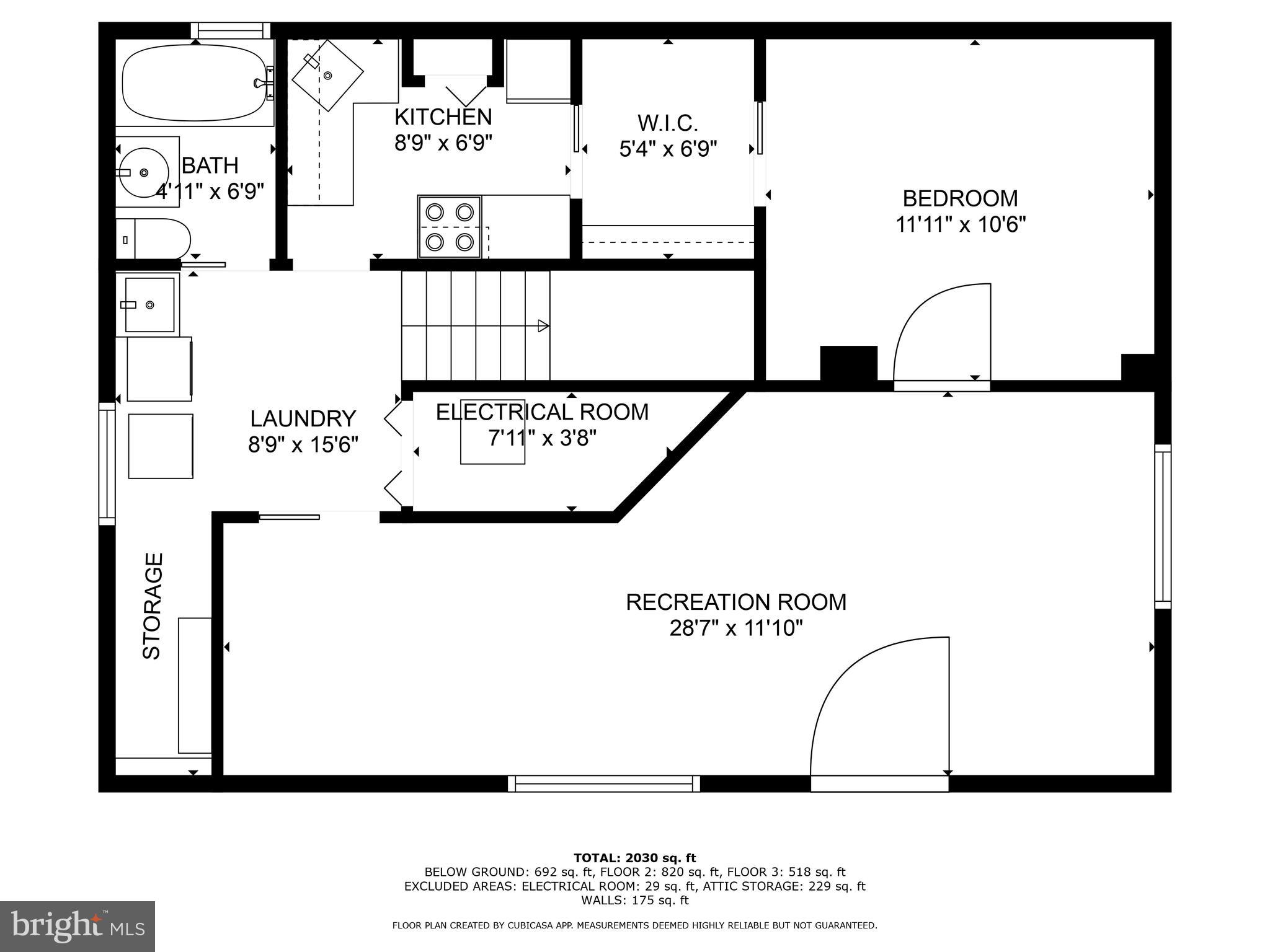 3909 Adams Drive Silver Spring, MD 20902 - Photo 48 of 49 Lower level floor plan