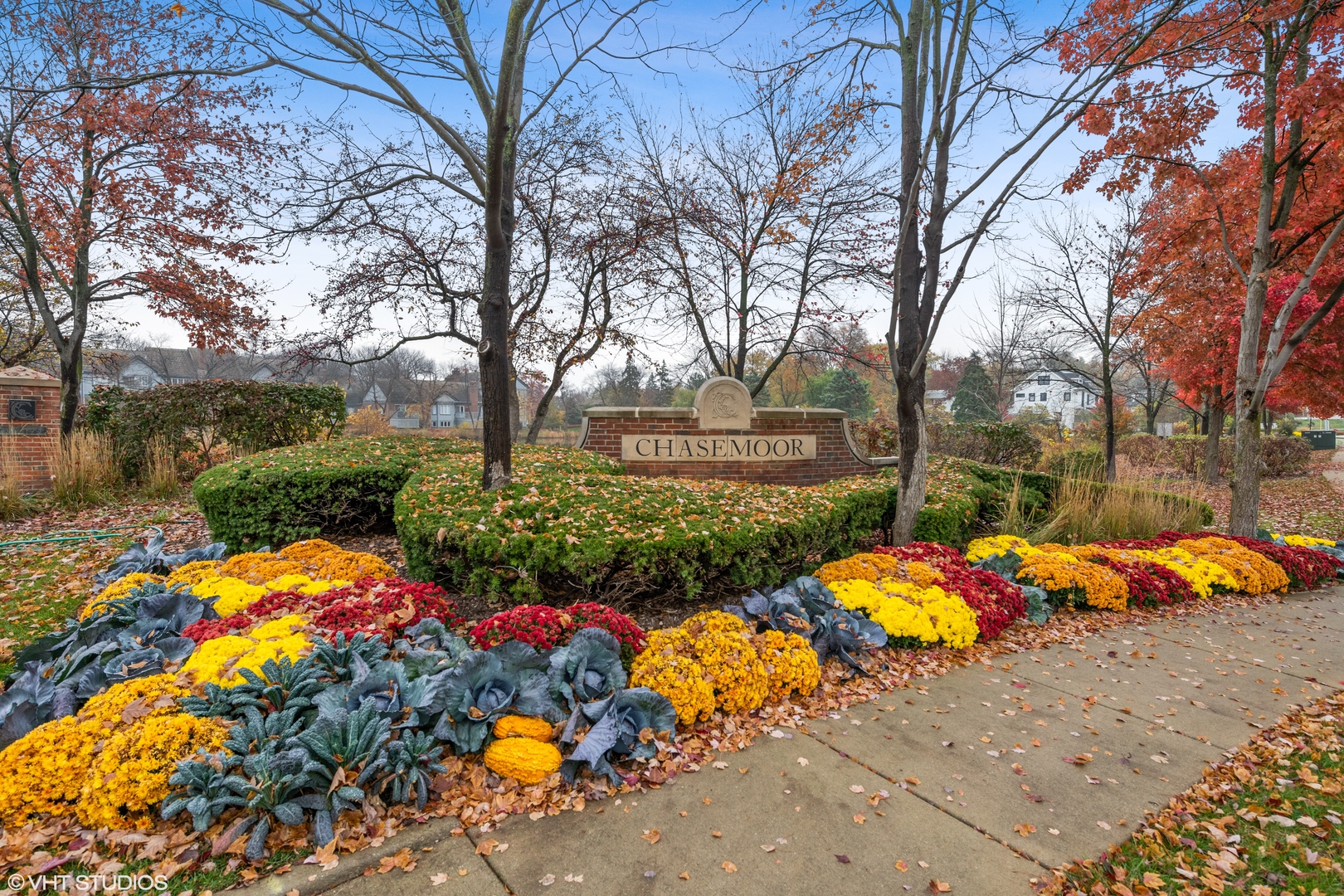 33 Stonehenge Court Burr Ridge, IL 60527 - Photo 2 of 5 a view of a backyard with plants and lake view