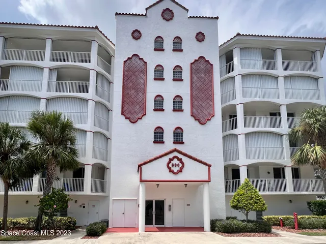 a front view of a building