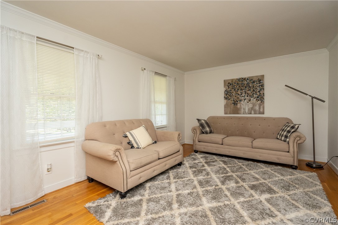 11330 Poplar Ridge Road Chesterfield, VA 23236 - Photo 5 of 32 a living room with furniture and a large window