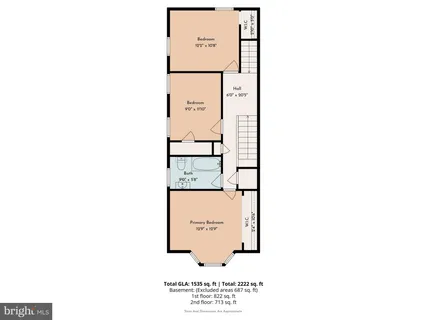 a picture of a floor plan