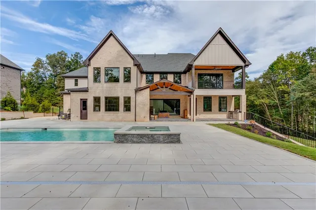 a view of front door