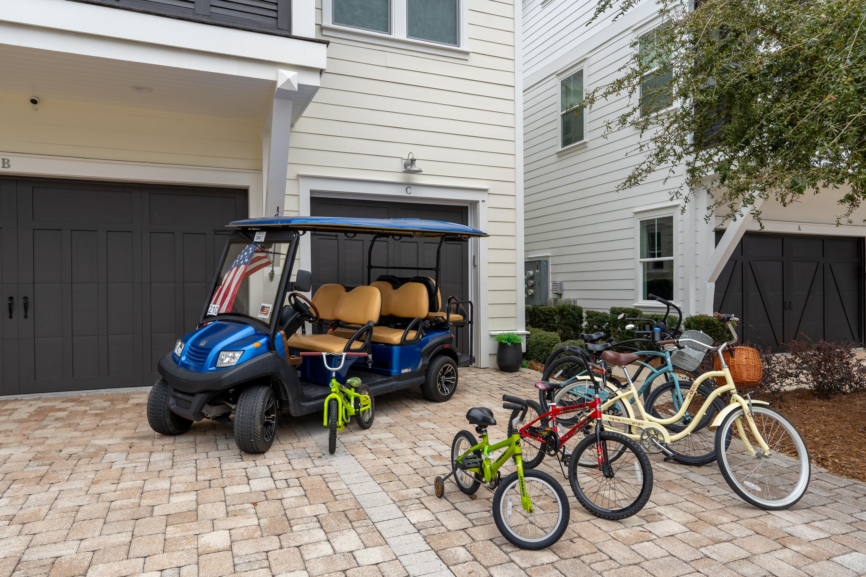 70 East Milestone Dr Inlet Beach, Unit C Inlet Beach, FL 32461 - Photo 23 of 74 Golf Cart & Bikes