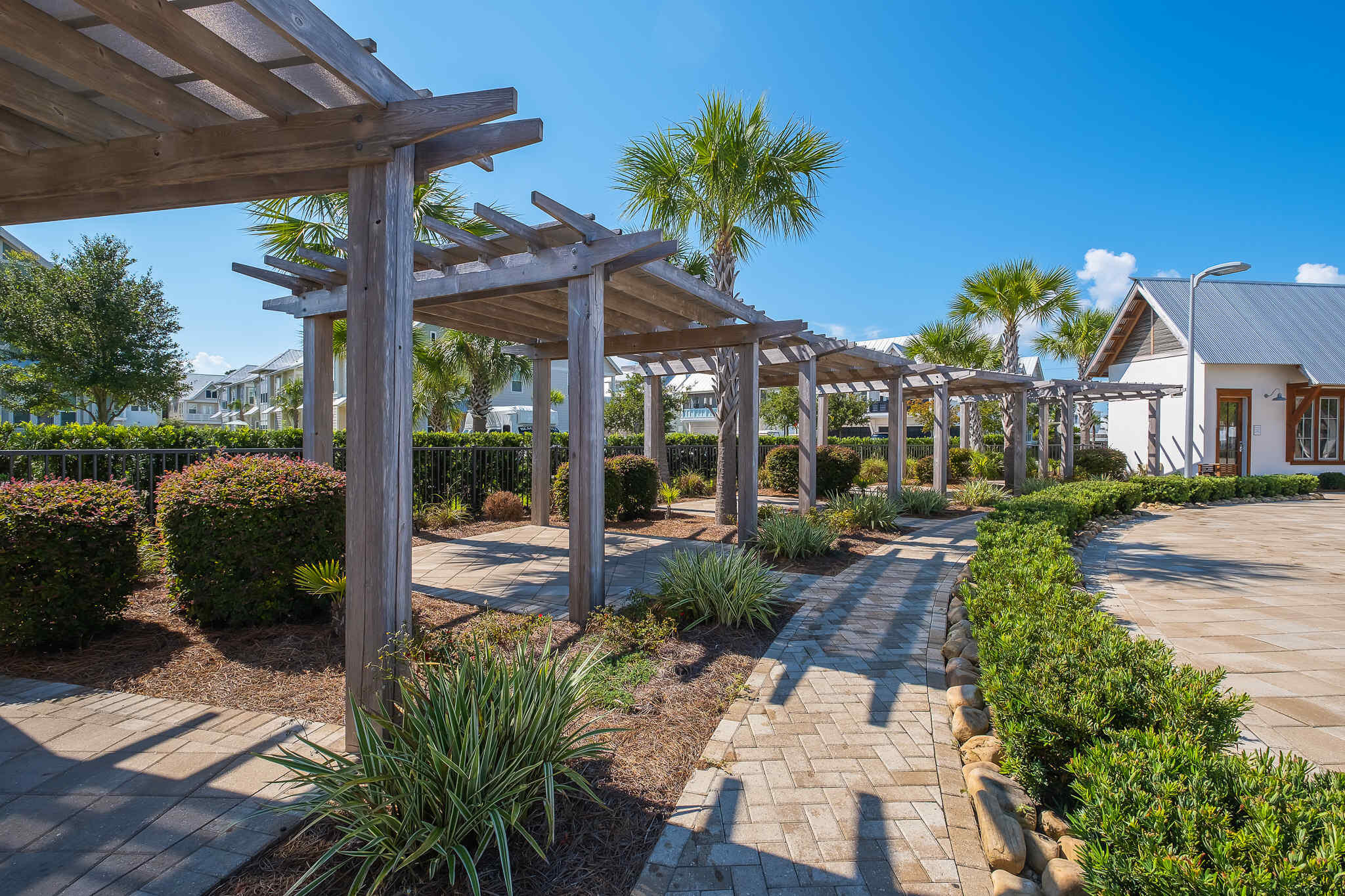 70 East Milestone Dr Inlet Beach, Unit C Inlet Beach, FL 32461 - Photo 37 of 74 Pergolas by Pool