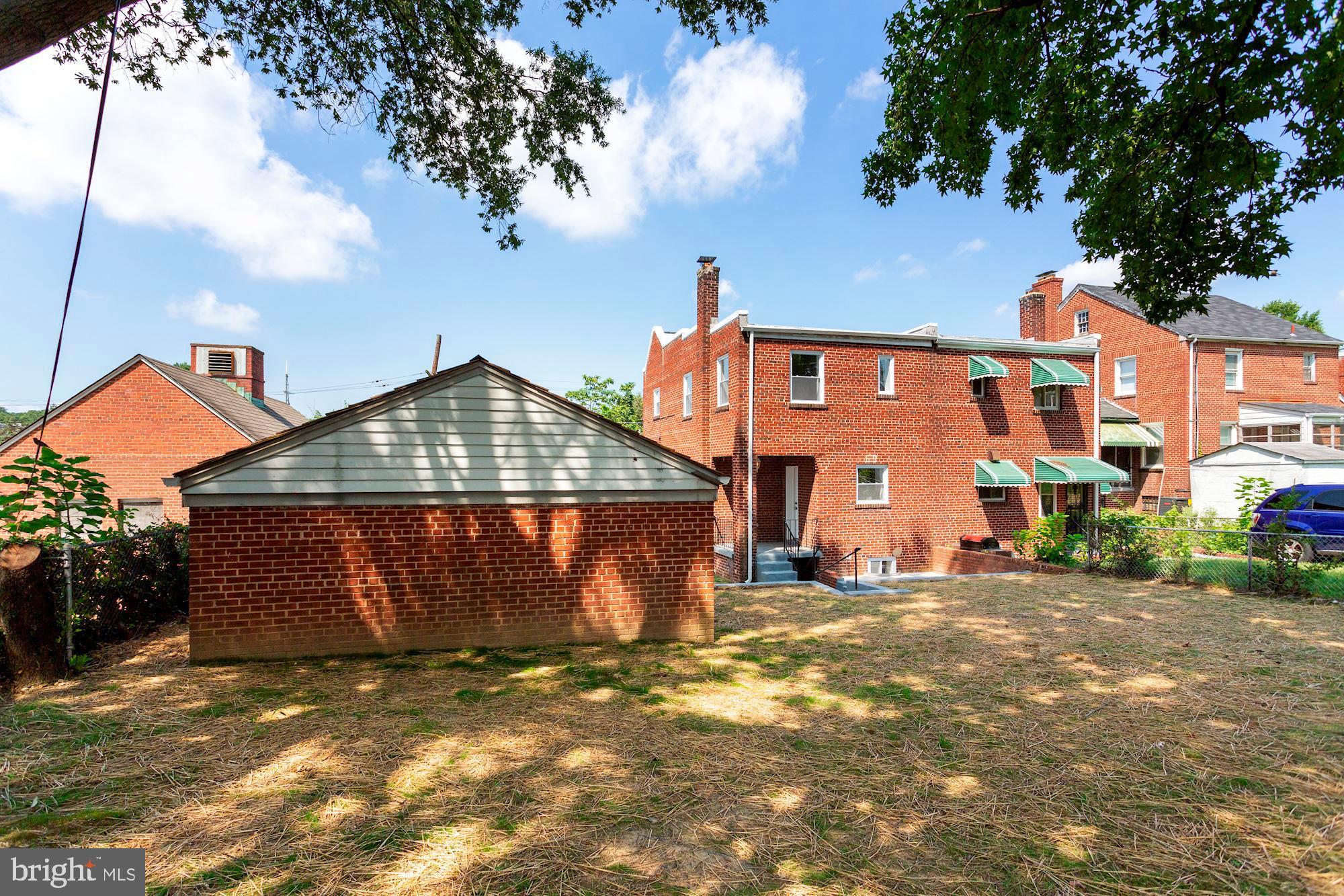 207 44th Street Northeast Washington, DC 20019 - Photo 29 of 32 Rear View 2