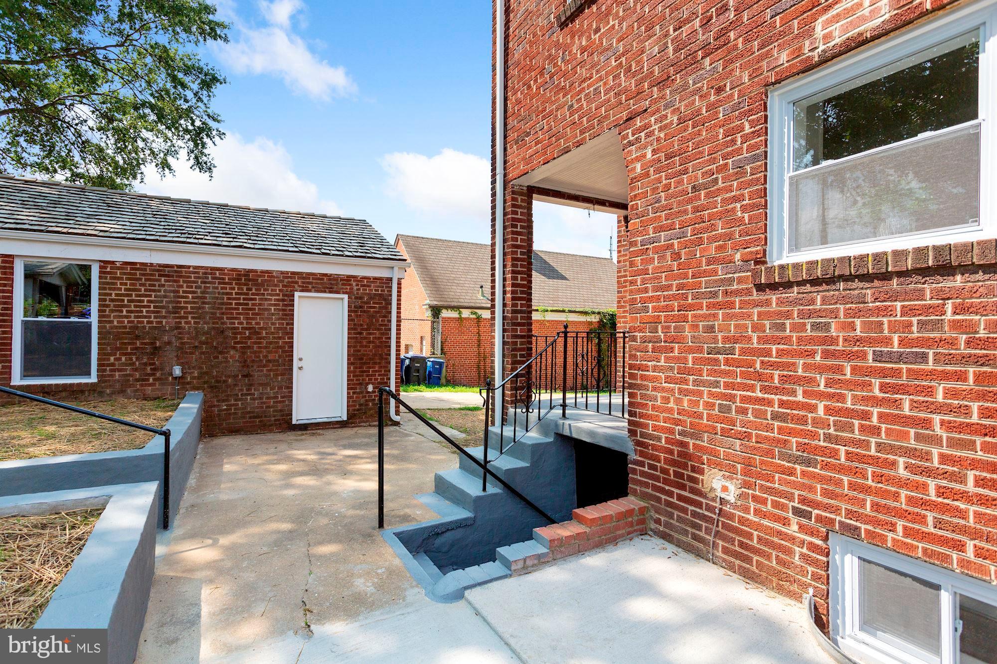 207 44th Street Northeast Washington, DC 20019 - Photo 31 of 32 Rear Patio