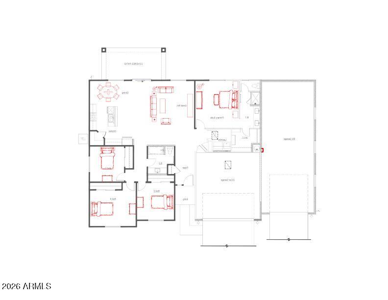 812 East Irvine Road Phoenix, AZ 85086 - Photo 28 of 28 Floor Plan