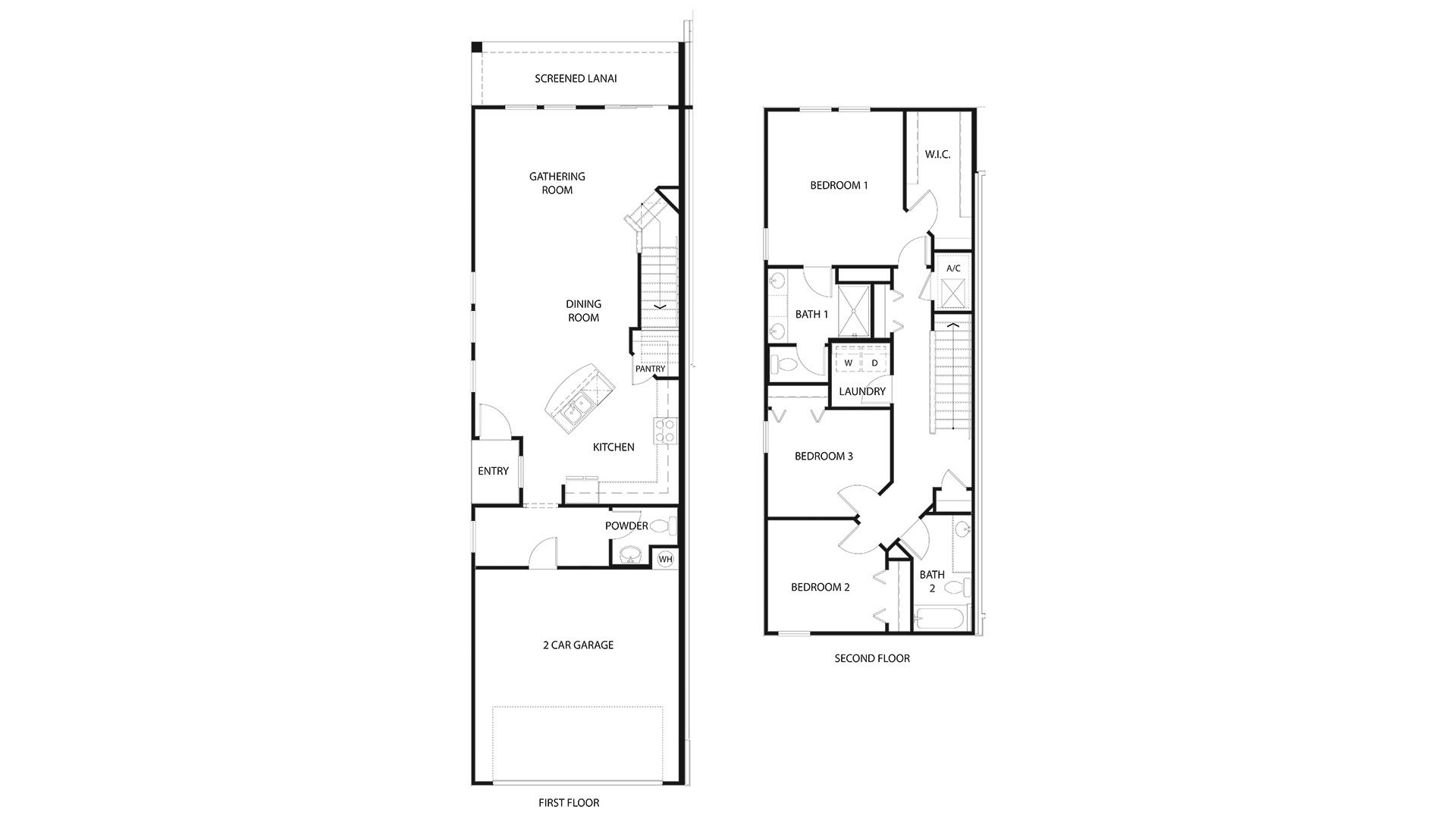 155 Redbud Road Palm Coast, FL 32137 - Photo 3 of 39 a picture of a floor plan