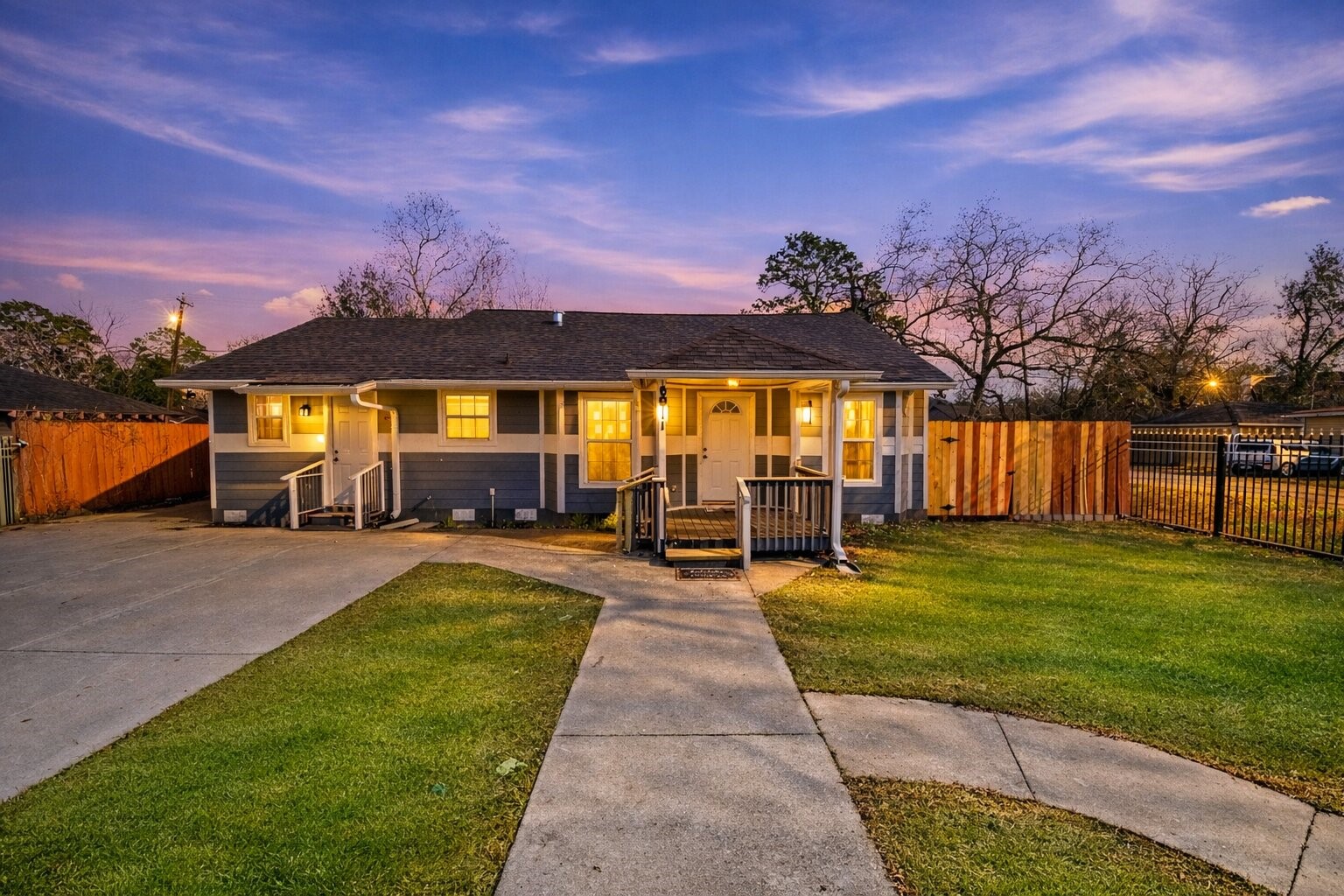 6911 Sherwood Drive Houston, TX 77021 - Photo 1 of 26 a view of swimming pool that has wooden bench in front of house