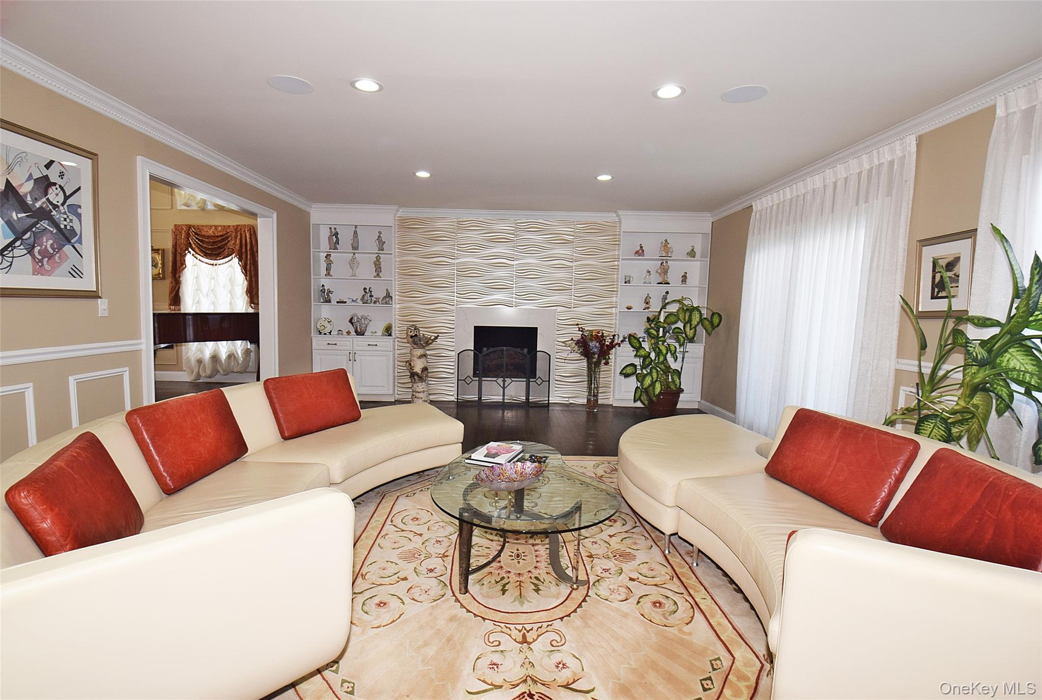 422 Mill River Road Oyster Bay, NY 11771 - Photo 9 of 36 Family Room with Fire Place