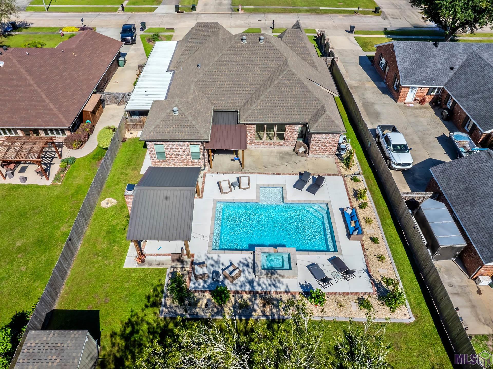 205 Tiger Tail Road Houma, LA 70360 - Photo 4 of 23 Overhead rear view