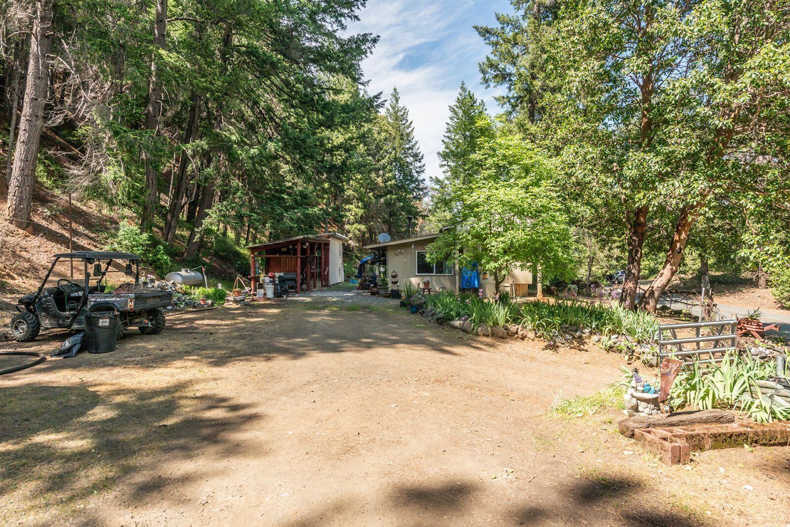 2940 Dutch Creek Road Junction City, CA 96048 - Photo 32 of 47 a view of a yard with a tree