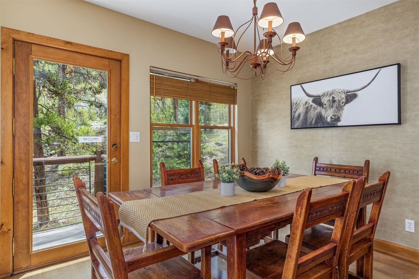 71 Starfire Lane, Unit 1978 Keystone, CO 80435 - Photo 12 of 40 a view of a dining room with furniture window and outside view
