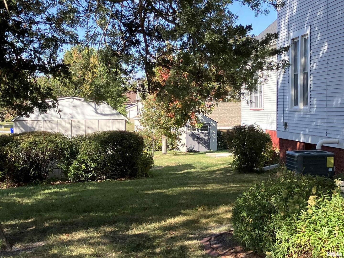 837 Beach Street Kewanee, IL 61443 - Photo 50 of 54 a view of a garden with a tree