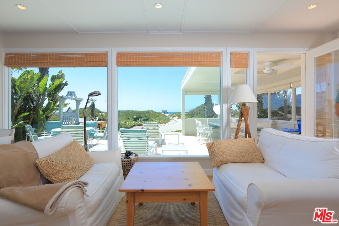 31008 Broad Beach Road Malibu, CA 90265 - Photo 17 of 40 a living room with furniture and a large window