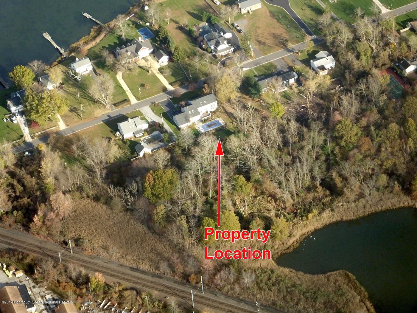 86 Horseneck Point Road Oceanport, NJ 07757 - Photo 4 of 44 Aerial Shot - Peninsula