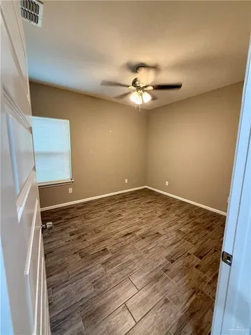 wooden floor in an empty room