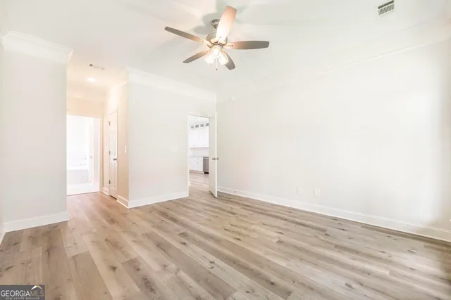 wooden floor in an empty room