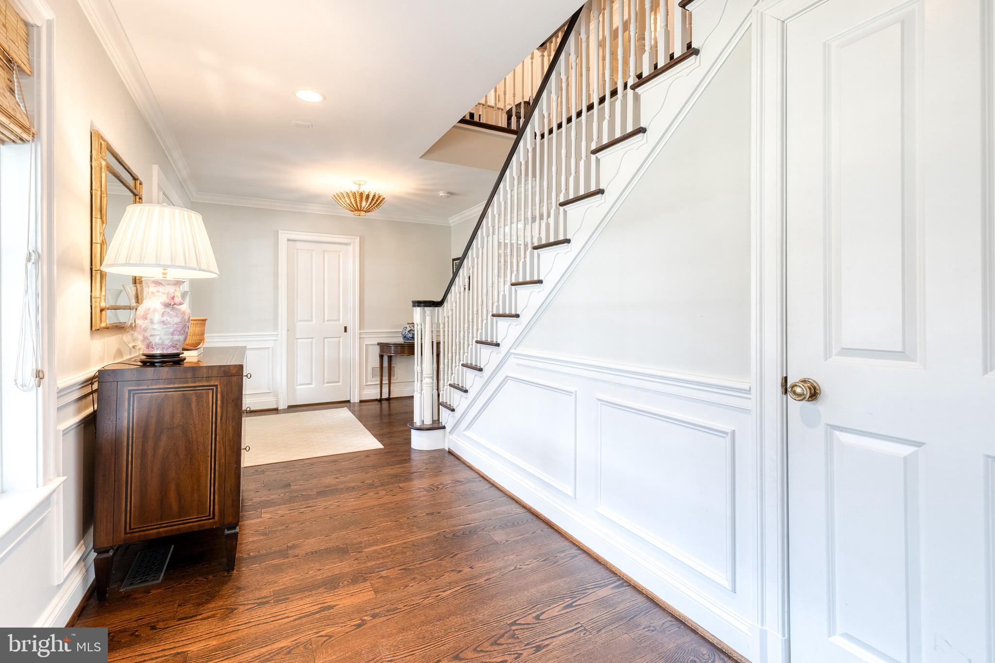 1808 Circle Road Baltimore, MD 21204 - Photo 29 of 64 a view of entryway and hall with wooden floor