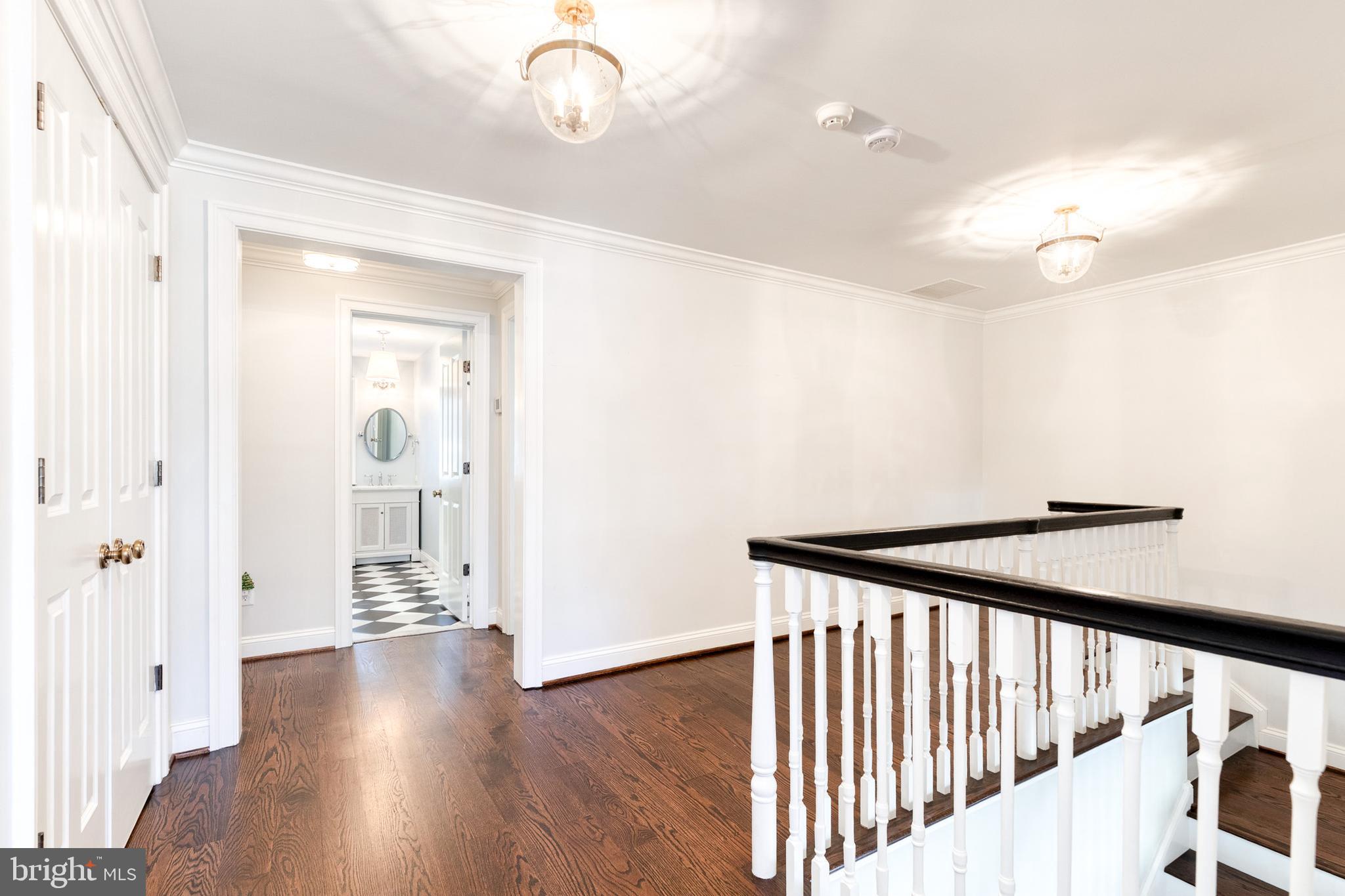 1808 Circle Road Baltimore, MD 21204 - Photo 48 of 64 a view of a hallway with wooden floor