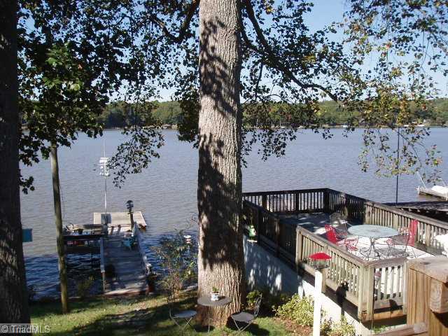 1940 Riverview Road Lexington, NC 27292 - Photo 2 of 13 Waterfront/Dock/Pier. Beautiful view! Pier with deck. Boathouse with new roof and deck. Boathouse has rails into the water.