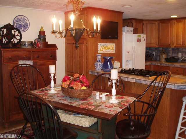 1940 Riverview Road Lexington, NC 27292 - Photo 6 of 13 Dining Room. Kitchen dining combo. Flat screen TV stays.