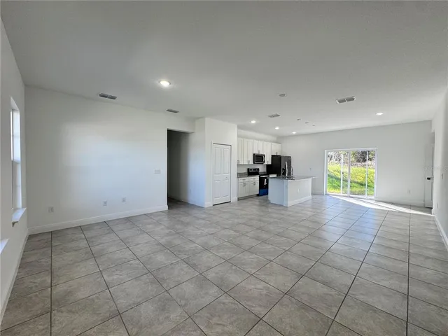 a view of empty room