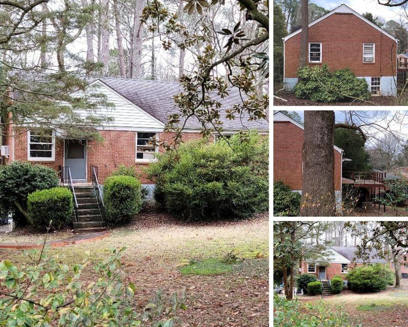 1933 Crestmoore Drive Decatur, GA 30032 - Photo 1 of 1 a front view of a house with garden