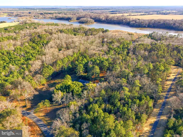 a view of a lake with an ocean beach