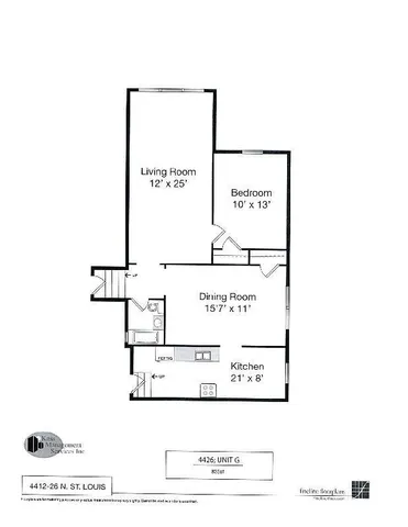 $1,495 | 4426 North St Louis Avenue, Unit G, Chicago, IL 60625