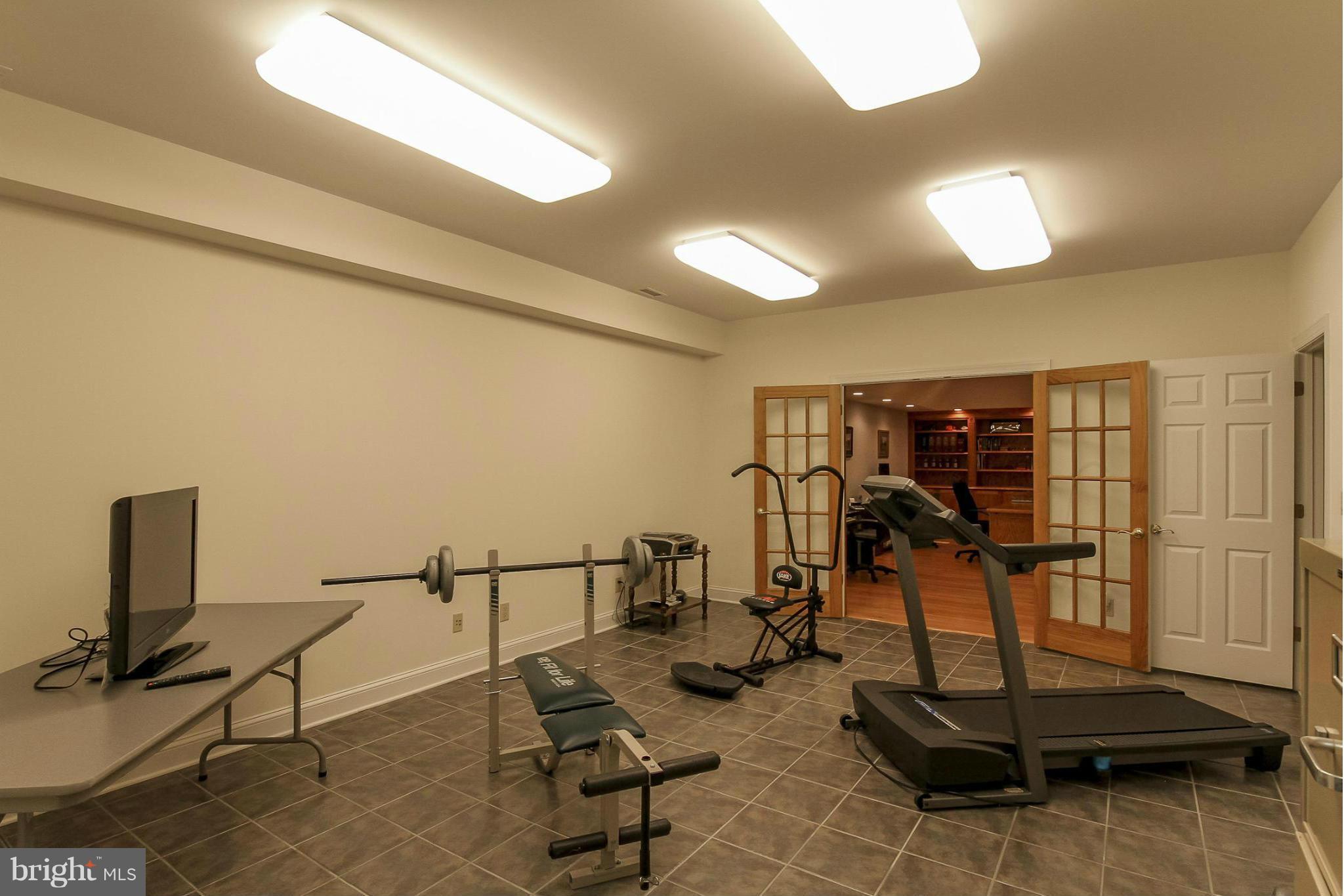 17 Beaver Ridge Road Stafford, VA 22556 - Photo 27 of 30 Exercise Rm w/Ceramic Floors, French Doors
