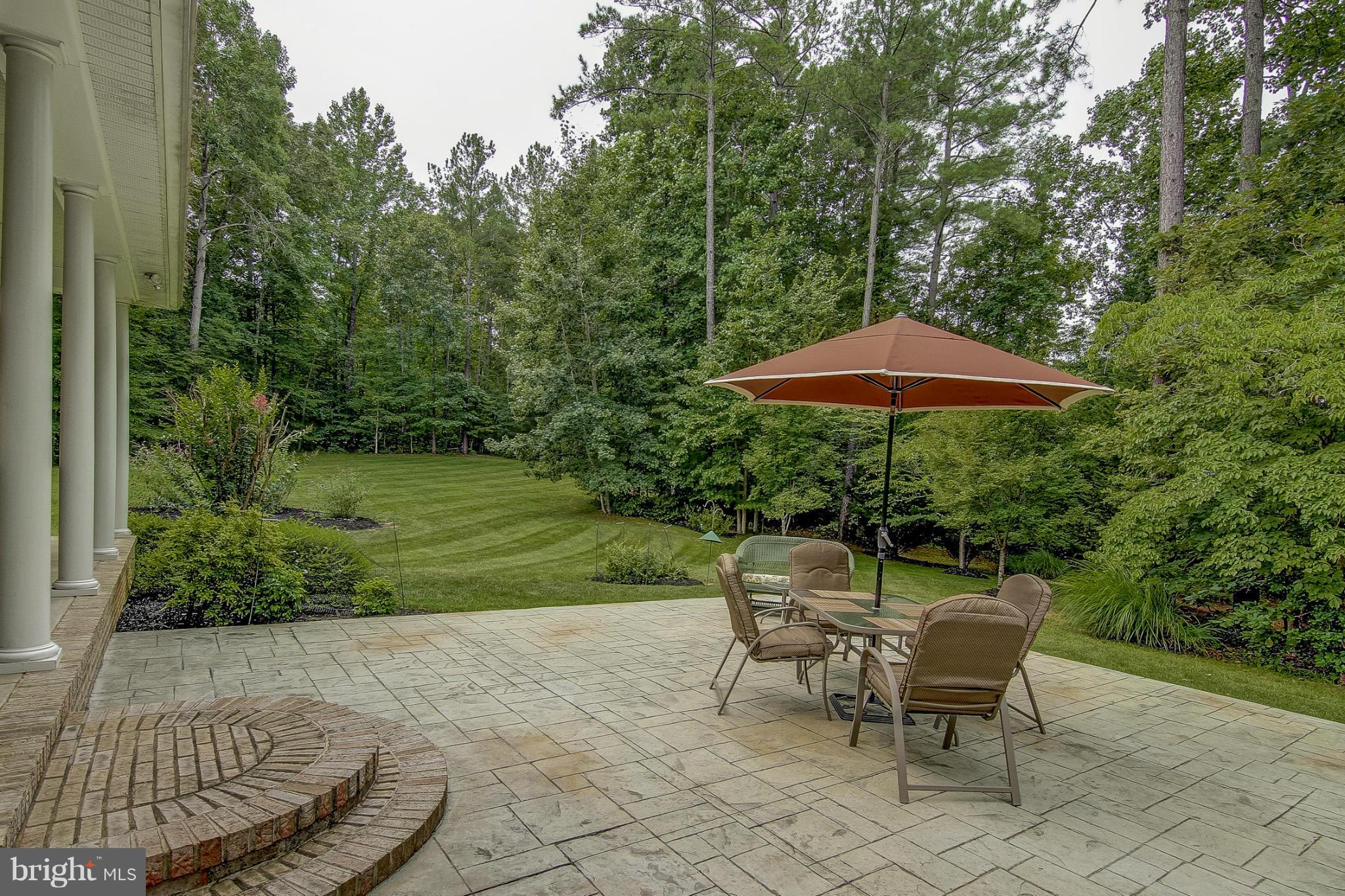 17 Beaver Ridge Road Stafford, VA 22556 - Photo 28 of 30 Beautiful Stamped Concrete Patio, Landscaping