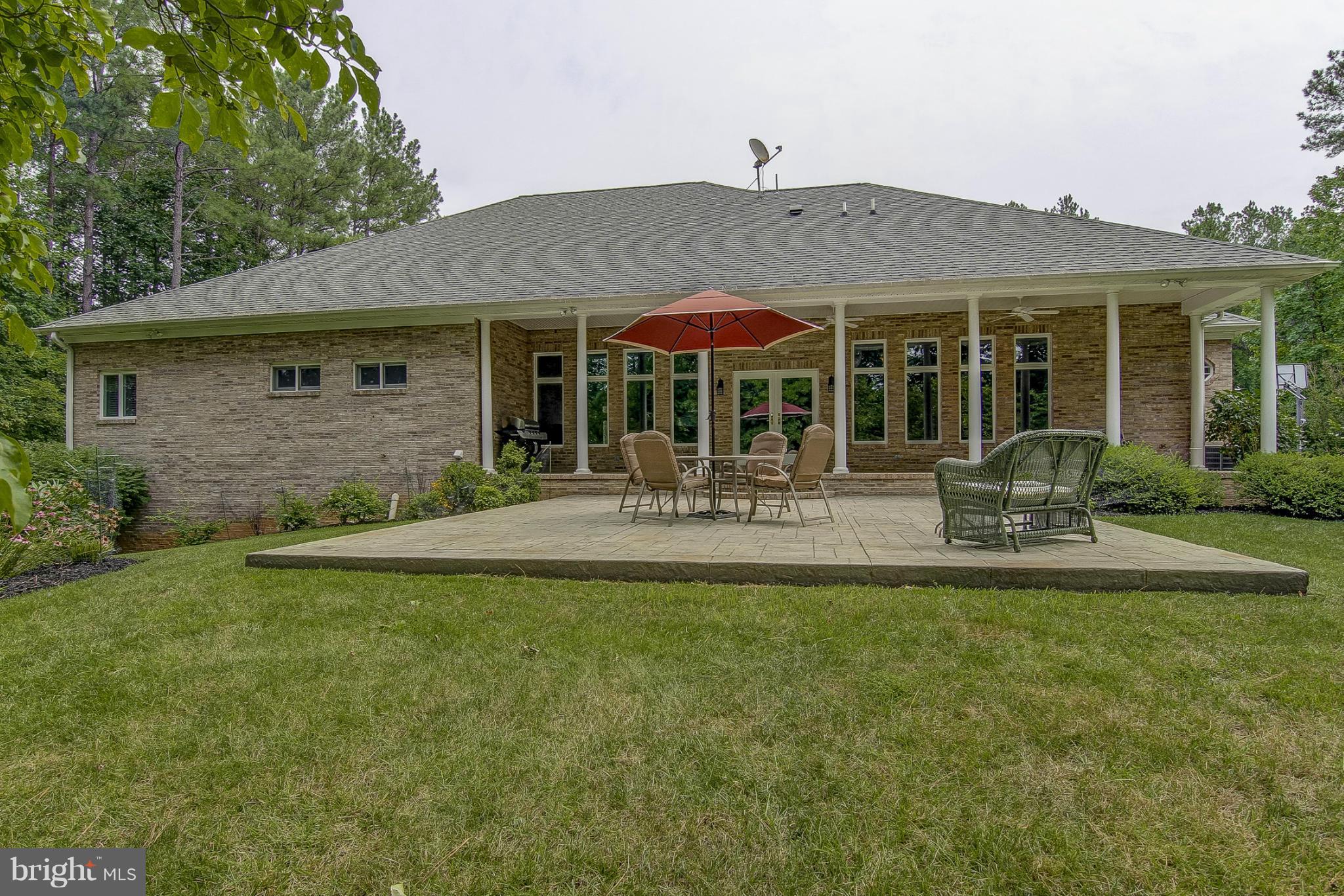 17 Beaver Ridge Road Stafford, VA 22556 - Photo 29 of 30 Private, Covered Rear Porch w/Fans