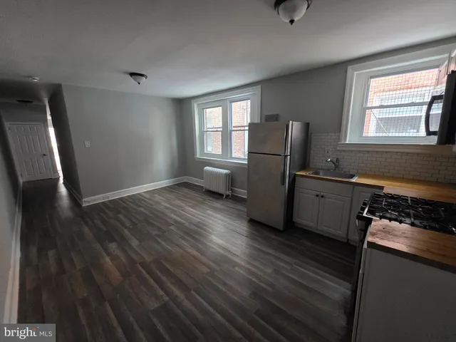 a view of wooden floor