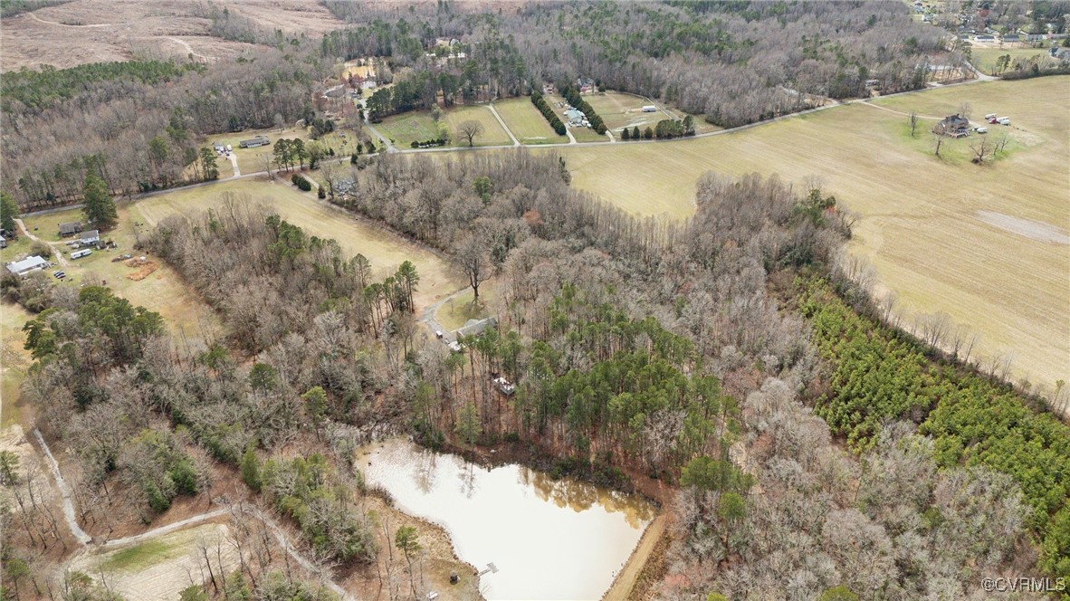 17830 Stage Road Barhamsville, VA 23011 - Photo 42 of 48 Birds eye view of property with a rural view