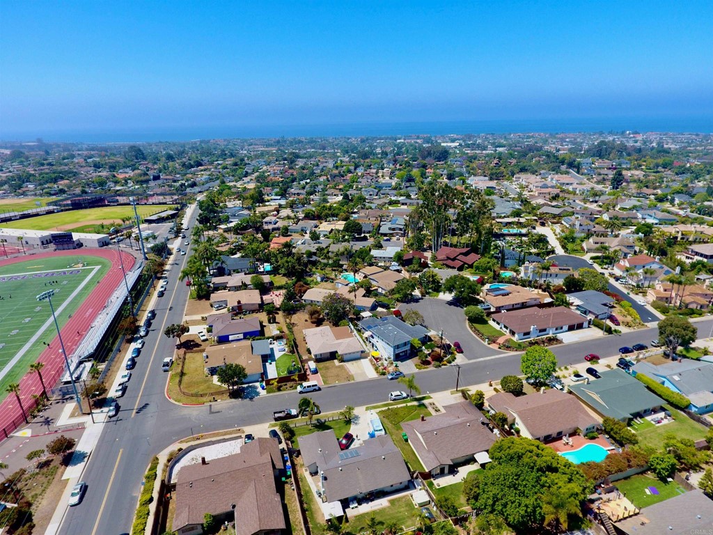 3255 Canyon Street Carlsbad, CA 92008 - Photo 7 of 33 an aerial view of a city with lots of residential buildings
