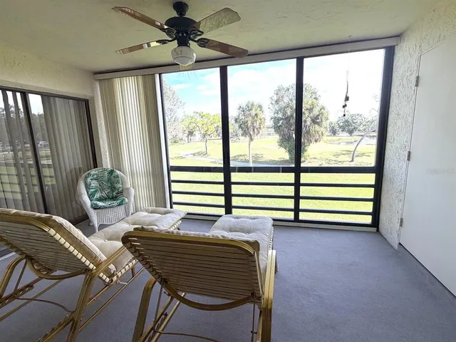 a view of a livingroom with furniture