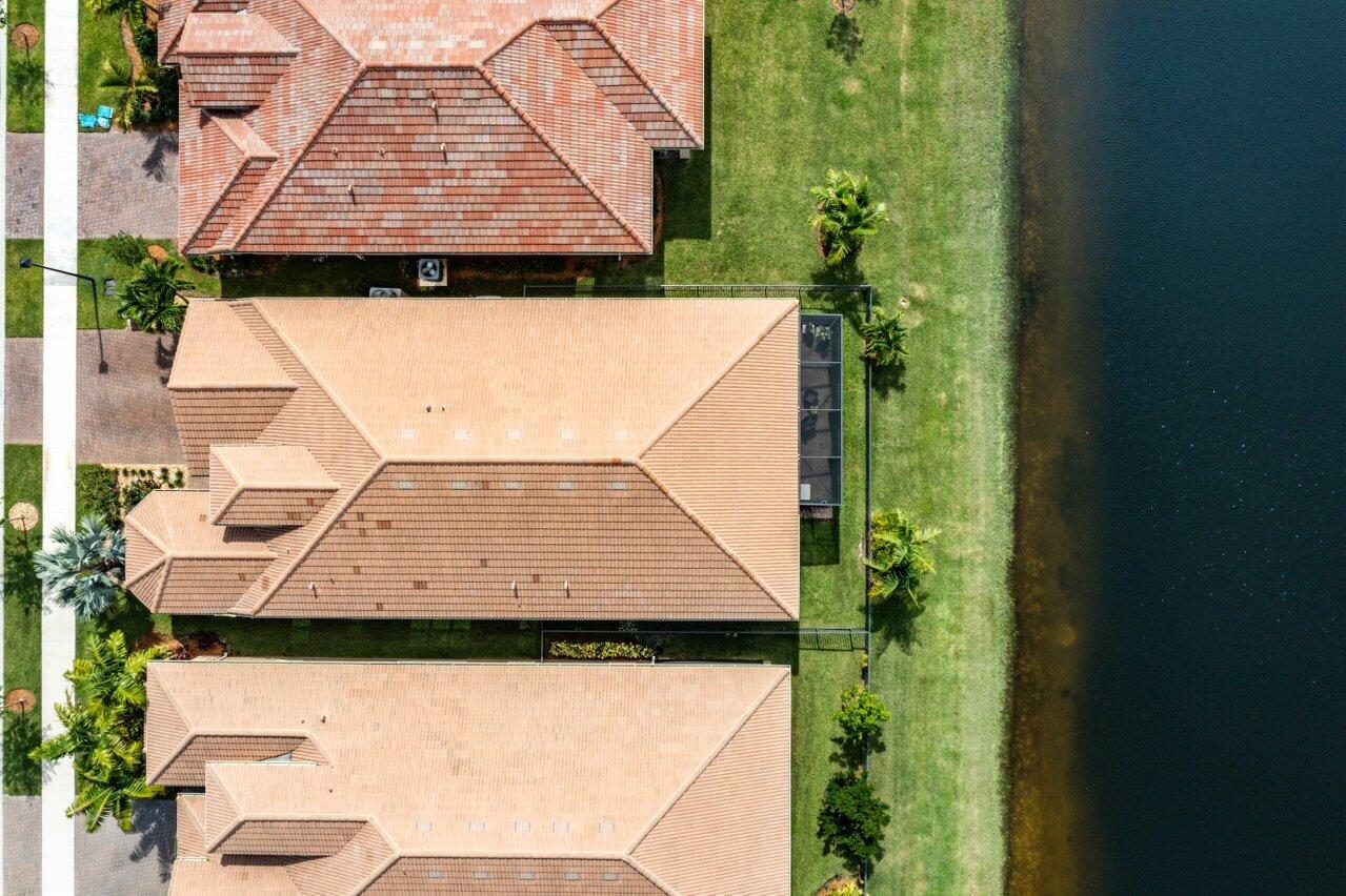 11856 Leon Circle Parkland, FL 33076 - Photo 28 of 43 an aerial view of house with yard