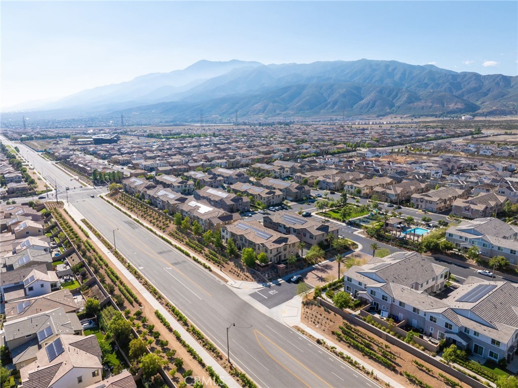 16502 Casa Grande Avenue, Unit 102 Fontana, CA 92336 - Photo 34 of 41 an aerial view of residential building and trees