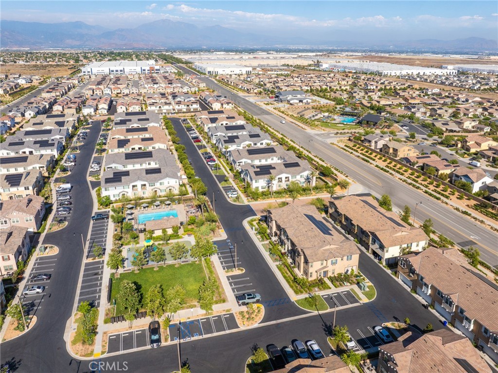 16502 Casa Grande Avenue, Unit 102 Fontana, CA 92336 - Photo 36 of 41 an aerial view of residential building and ocean view