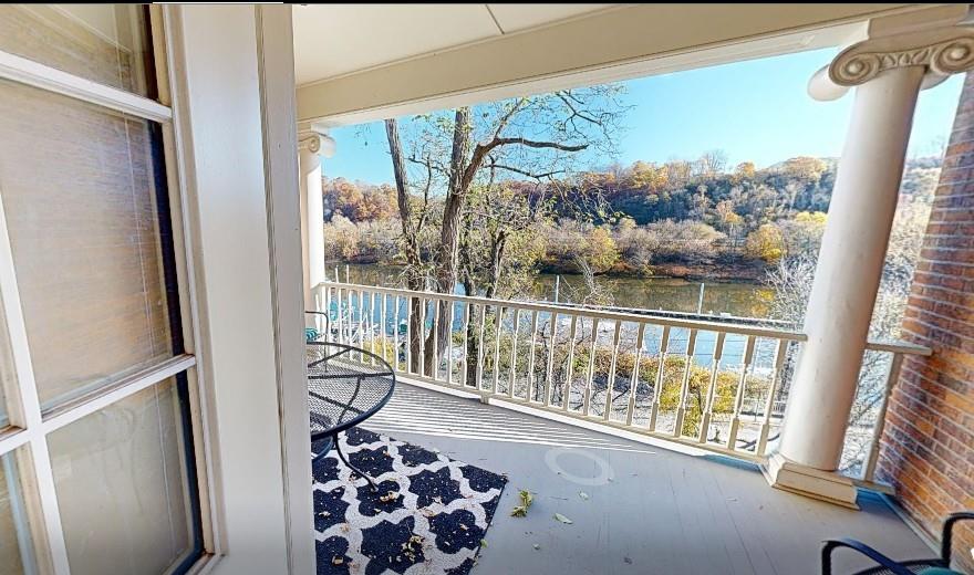 1319 Riverside Drive, Unit 400 Beaver, PA 15009 - Photo 8 of 24 a view of a balcony with wooden floor