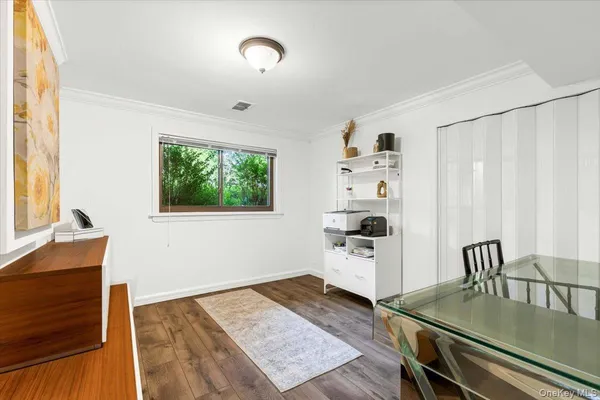 a kitchen with stainless steel appliances granite countertop a stove and a refrigerator