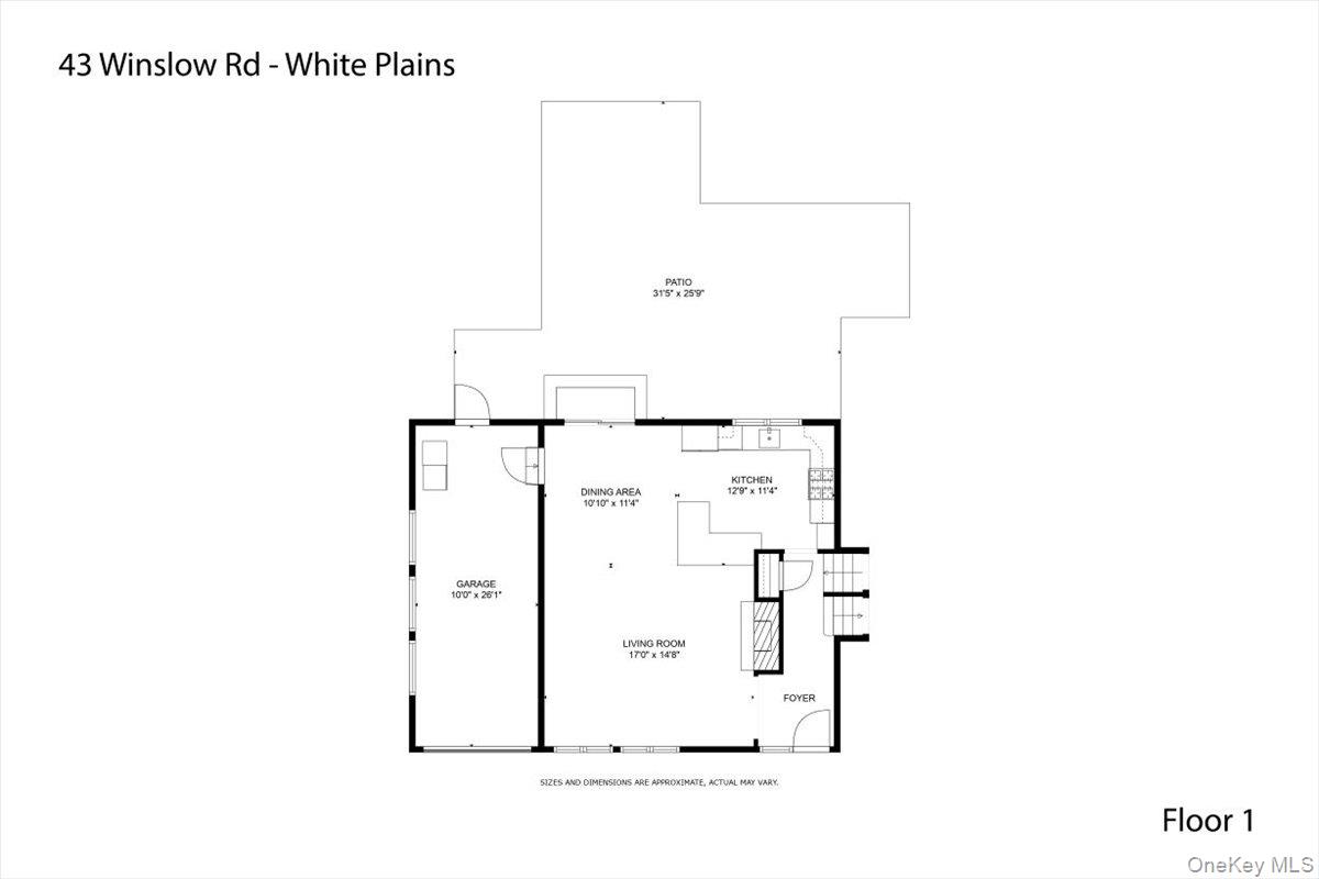 43 Winslow Road White Plains, NY 10606 - Photo 29 of 32 a picture of floor plan
