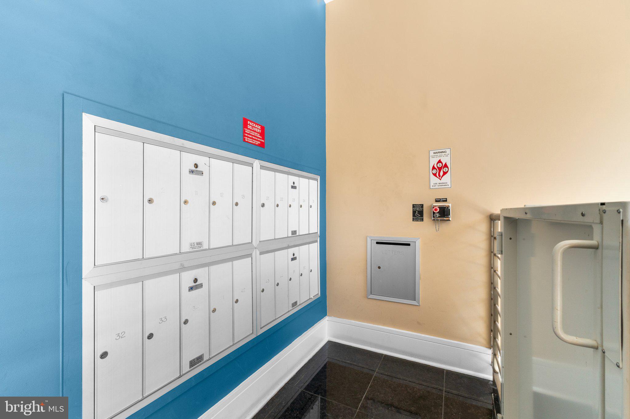 1320 13th Street Northwest, Unit 21 Washington, DC 20005 - Photo 41 of 41 Mailroom