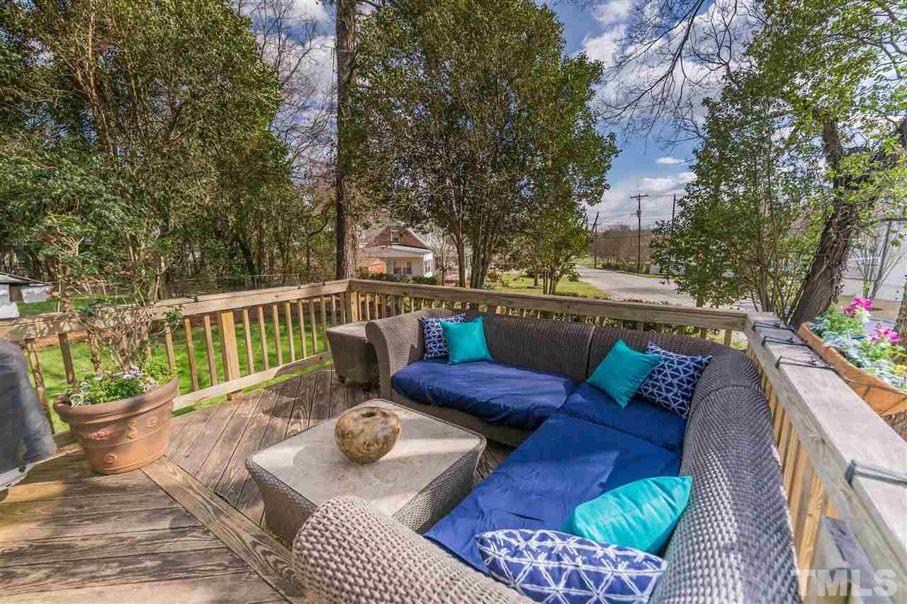 710 East Whitaker Mill Road Raleigh, NC 27608 - Photo 15 of 25 a outdoor living space with furniture
